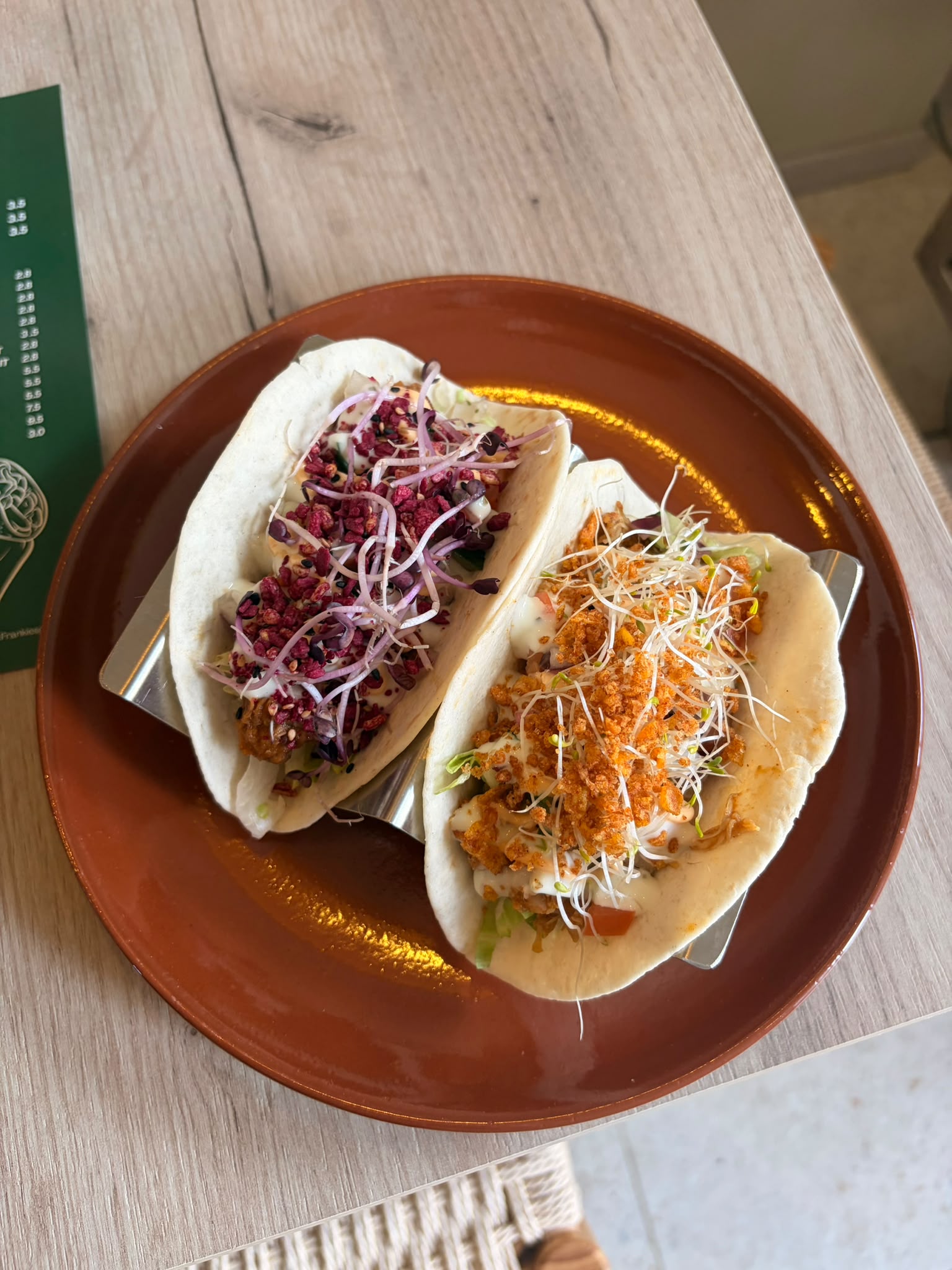 Duo tacos bij Frankies